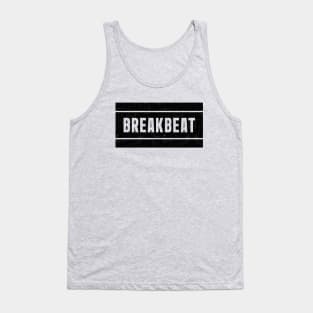 BREAKBEAT // Retro grunge // hiphop //Black Tank Top